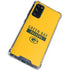 NFL Green Bay Packers Yellow Performance Series Galaxy S20 FE Clear Case