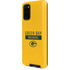 NFL Green Bay Packers Yellow Performance Series Galaxy S20 Pro Case
