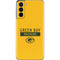 NFL Green Bay Packers Yellow Performance Series Galaxy S21 5G Skin