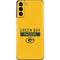 NFL Green Bay Packers Yellow Performance Series Galaxy S21 Plus 5G Skin