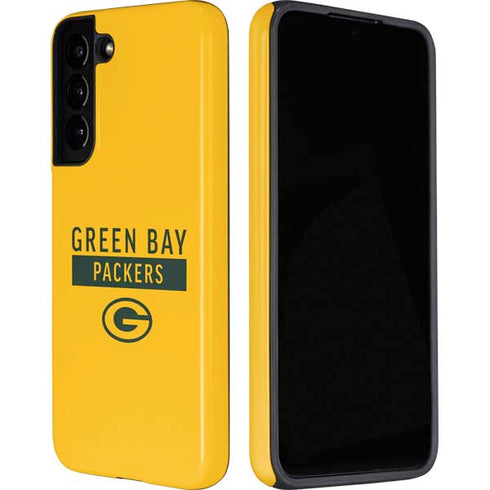 NFL Green Bay Packers Yellow Performance Series Galaxy S22 Plus Pro Case