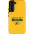 NFL Green Bay Packers Yellow Performance Series Galaxy S22 Pro Case