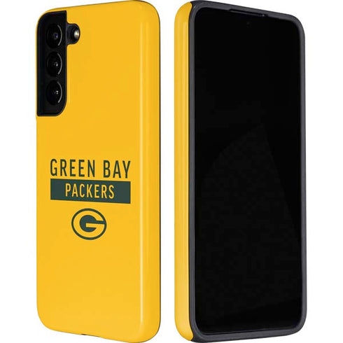NFL Green Bay Packers Yellow Performance Series Galaxy S22 Pro Case