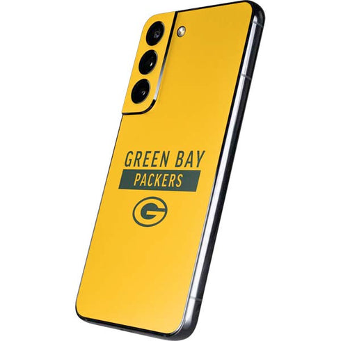 NFL Green Bay Packers Yellow Performance Series Galaxy S22 Skin
