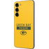NFL Green Bay Packers Yellow Performance Series Galaxy S23 Plus Skin