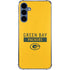 NFL Green Bay Packers Yellow Performance Series Galaxy S24 Clear Case