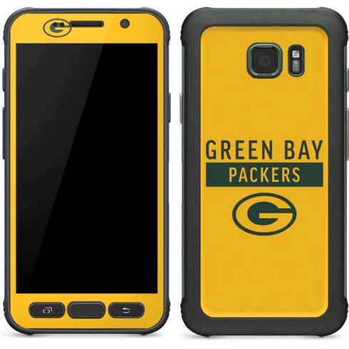 NFL Green Bay Packers Yellow Performance Series Galaxy S7 Active Skin