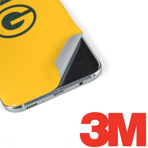 NFL Green Bay Packers Yellow Performance Series Galaxy S8 Skin
