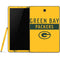 NFL Green Bay Packers Yellow Performance Series Samsung Galaxy Tab Skin