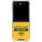 NFL Green Bay Packers Yellow Performance Series Galaxy Z Flip5 5G Clear Case