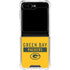 NFL Green Bay Packers Yellow Performance Series Galaxy Z Flip5 5G Clear Case