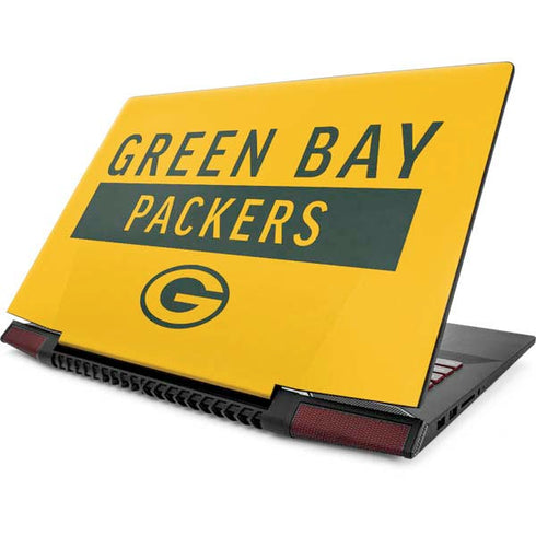 NFL Green Bay Packers Yellow Performance Series Lenovo IdeaPad Skin
