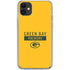 NFL Green Bay Packers Yellow Performance Series iPhone 11 Clear Case