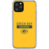 NFL Green Bay Packers Yellow Performance Series iPhone 11 Pro Clear Case