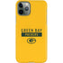 NFL Green Bay Packers Yellow Performance Series iPhone 11 Pro Lite Case