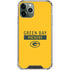 NFL Green Bay Packers Yellow Performance Series iPhone 11 Pro Max Clear Case