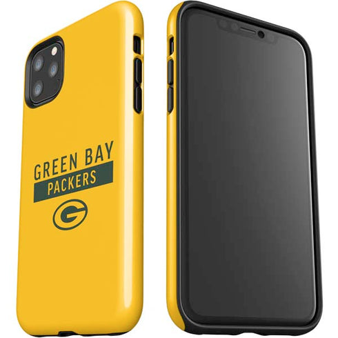 NFL Green Bay Packers Yellow Performance Series iPhone 11 Pro Max Impact Case