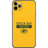 NFL Green Bay Packers Yellow Performance Series iPhone 11 Pro Max Skin