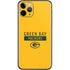 NFL Green Bay Packers Yellow Performance Series iPhone 11 Pro Skin