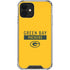 NFL Green Bay Packers Yellow Performance Series iPhone 12 Clear Case