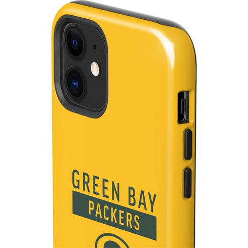 NFL Green Bay Packers Yellow Performance Series iPhone 12 Impact Case