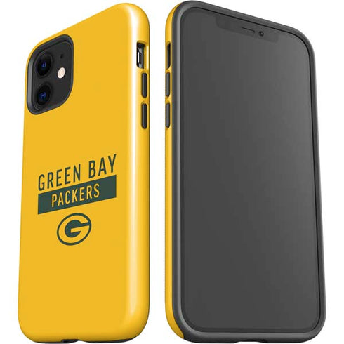 NFL Green Bay Packers Yellow Performance Series iPhone 12 Impact Case