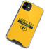 NFL Green Bay Packers Yellow Performance Series iPhone 12 Mini Clear Case