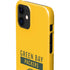 NFL Green Bay Packers Yellow Performance Series iPhone 12 Mini Lite Case