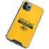 NFL Green Bay Packers Yellow Performance Series iPhone 12 Pro Clear Case
