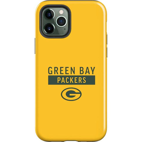 NFL Green Bay Packers Yellow Performance Series iPhone 12 Pro Impact Case
