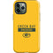 NFL Green Bay Packers Yellow Performance Series iPhone 12 Pro Impact Case
