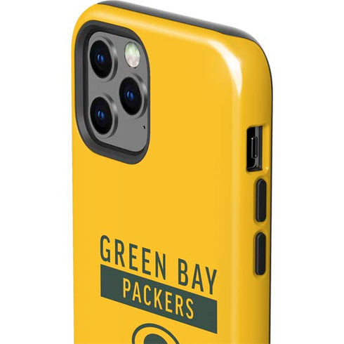 NFL Green Bay Packers Yellow Performance Series iPhone 12 Pro Impact Case