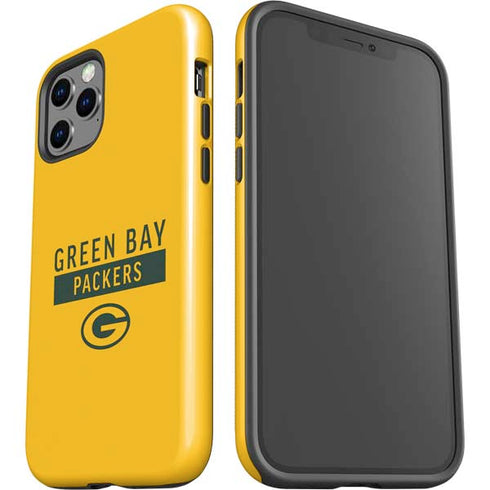 NFL Green Bay Packers Yellow Performance Series iPhone 12 Pro Max Impact Case