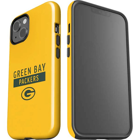 NFL Green Bay Packers Yellow Performance Series iPhone 13 Impact Case