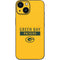 NFL Green Bay Packers Yellow Performance Series iPhone 13 Mini Skin
