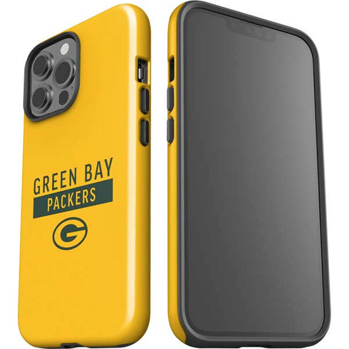 NFL Green Bay Packers Yellow Performance Series iPhone 13 Pro Max Impact Case