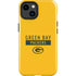 NFL Green Bay Packers Yellow Performance Series iPhone 15 Plus Impact Case