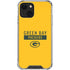 NFL Green Bay Packers Yellow Performance Series iPhone 14 Plus Clear Case