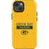 NFL Green Bay Packers Yellow Performance Series iPhone 15 Impact Case