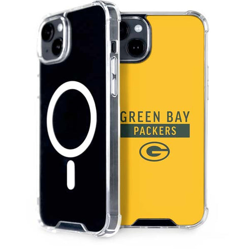 NFL Green Bay Packers Yellow Performance Series iPhone 14 Plus MagSafe Case