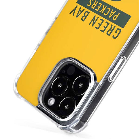 NFL Green Bay Packers Yellow Performance Series iPhone 14 Pro Max MagSafe Case