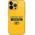 NFL Green Bay Packers Yellow Performance Series iPhone 14 Pro Skin