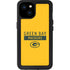 NFL Green Bay Packers Yellow Performance Series iPhone 15 Plus Waterproof Case