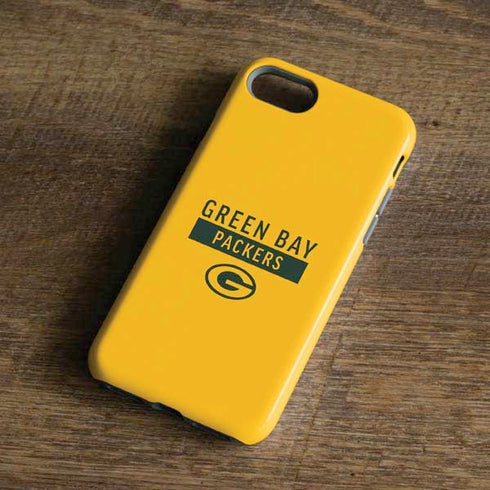 NFL Green Bay Packers Yellow Performance Series iPhone 7 Pro Case