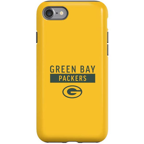 NFL Green Bay Packers Yellow Performance Series iPhone SE (2nd & 3rd Gen) Pro Case