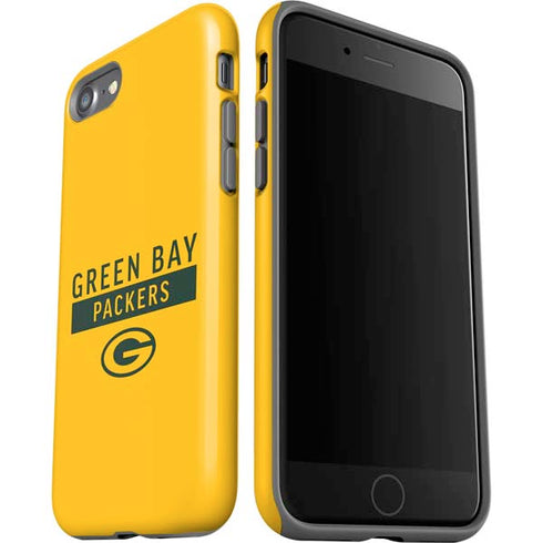NFL Green Bay Packers Yellow Performance Series iPhone SE (2nd & 3rd Gen) Pro Case