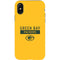 NFL Green Bay Packers Yellow Performance Series iPhone X Pro Case