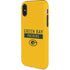 NFL Green Bay Packers Yellow Performance Series iPhone X Pro Case