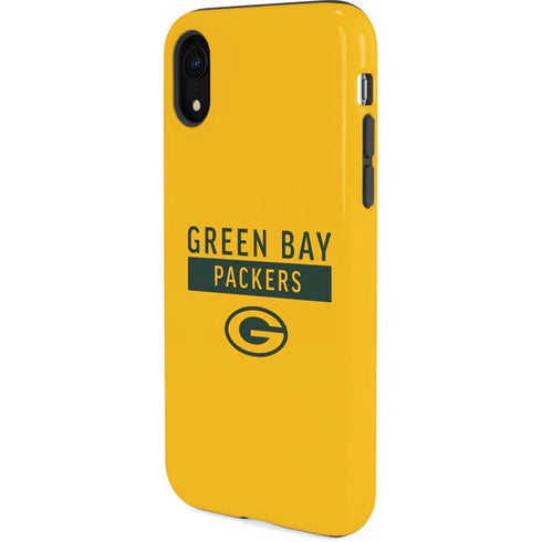 NFL Green Bay Packers Yellow Performance Series iPhone XR Pro Case