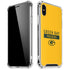 NFL Green Bay Packers Yellow Performance Series iPhone XS Max Clear Case